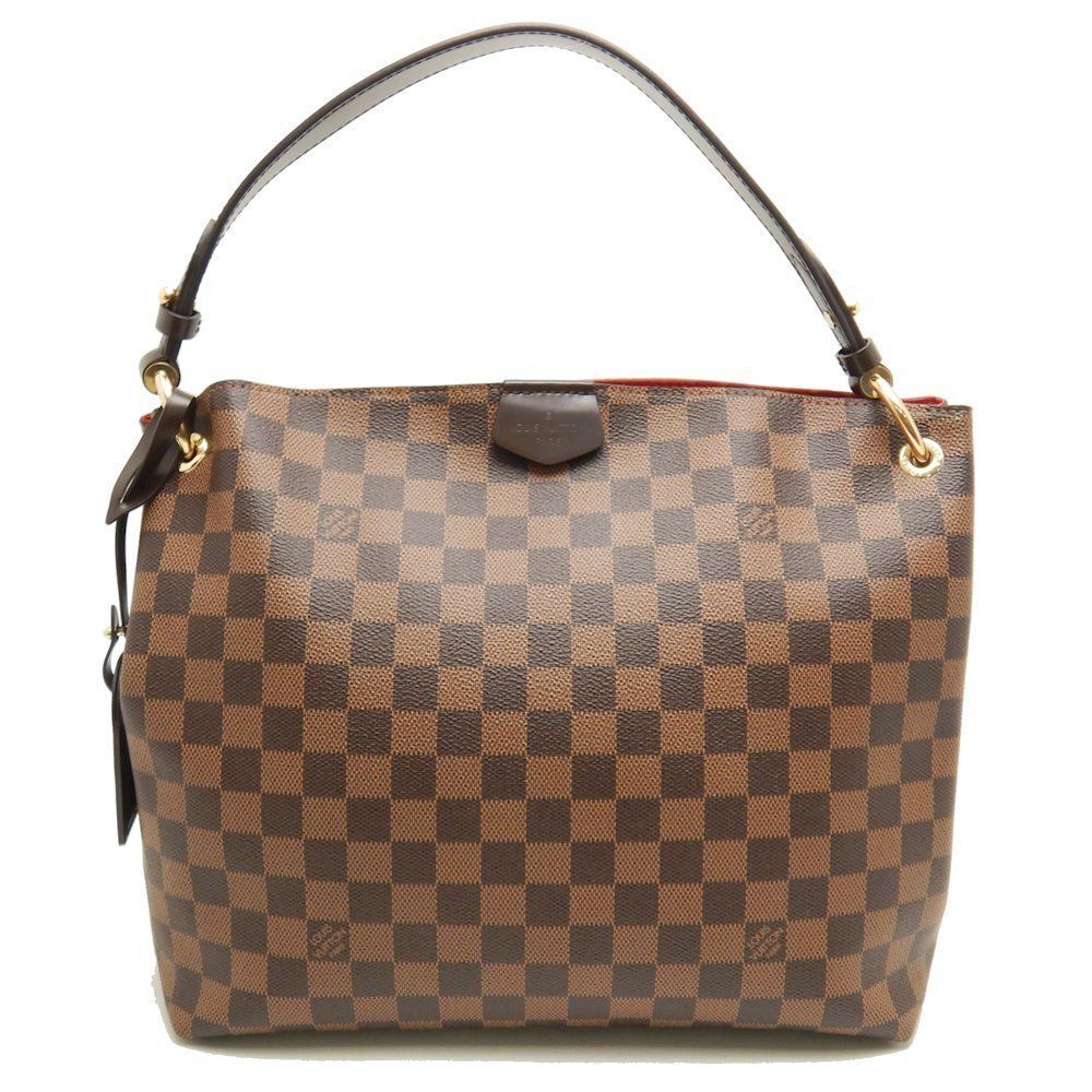 Louis Vuitton Damier Graceful PM Ebene Tote Bag